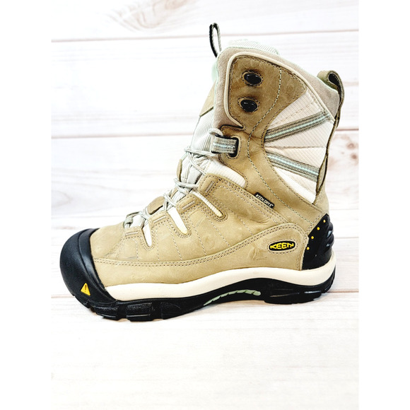 Keen Womens 8.5 Boots Dry Waterproof Summit County Work Insulated Winter Hiking - Picture 9 of 16